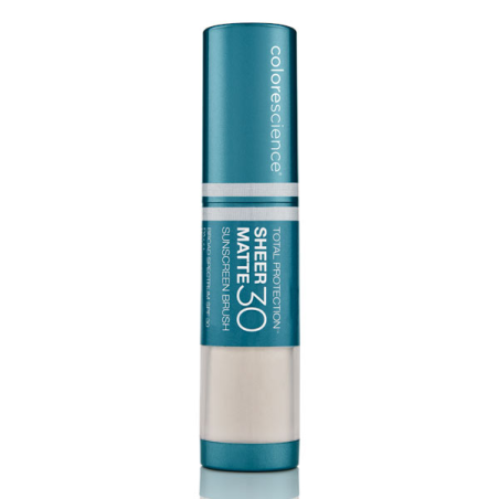 Сонцезахисна пудра Colorescience Sunforgettable Brush-On Shield SPF 30 4,3g — вбирає себум, звужує пори, для жирної шкіри —