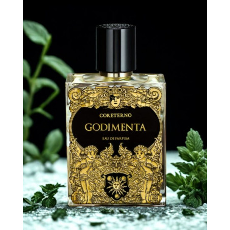 Парфумована вода Coreterno Godimenta Eau De Parfum 100ml — верхні ноти: імбир, бергамот, перцева м'ята — вигляд товару