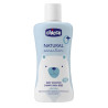 Шампунь Chicco Natural Sensation Baby Shampoo Без Сліз 200 мл — з алое, мигдалем та бетаїном, гіпоалергенний, 2 в 1 — упаковка