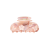 Крабик для волосся EMI JAY Sweetheart Clip In Pink Chantilly Angel Food — мармурово-рожевий, біорозкладаний ацетат — упаковка