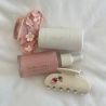 Крабик для волосся EMI JAY Sweetheart Clip In Pink Chantilly Angel Food — середній розмір, ніжний пастельний колір, прикрашений