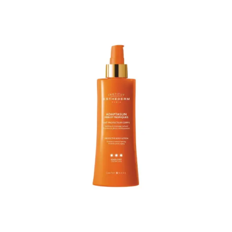 Лосьйон для тіла Institut Esthederm Adaptasun Protective Body Lotion 200 мл — клітинна вода, вітамін Е, для екстремального