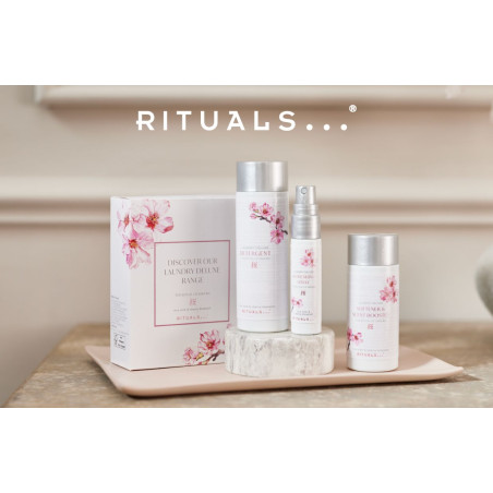 Набір для прання Rituals Discover Our Laundry Deluxe Range Sakura — дбайлива формула, збереження кольору, аромат сакури —