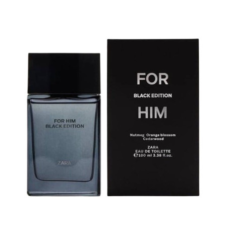 ZARA FOR HIM Black Edition 100 ml — упаковка
