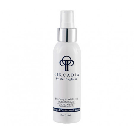 Спрей зволожувальний для обличчя Circadia Blueberry White Tea Hydrating Facial Mist з медом та мохом 118 мл — упаковка
