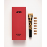 LIPSS Lipper-блиск Alter Ego 12ml — червоний блиск із золотистим шимером, зволоження та збільшення об'єму губ, аромат вишневого