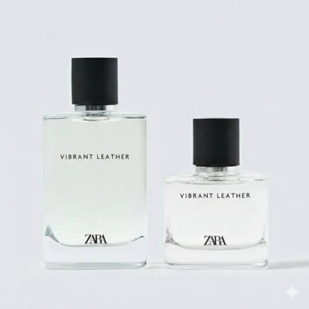 Zara Vibrant Leather 100ml+ 60ml — аромат успіху та динаміки, дарує відчуття свіжості після ранкового душу — вигляд товару