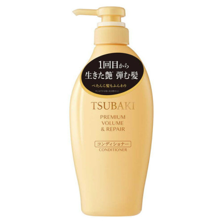 Кондиціонер TSUBAKI Premium Volume And Repair Conditioner 450ml — для тонкого та пошкодженого волосся, технологія Innovative