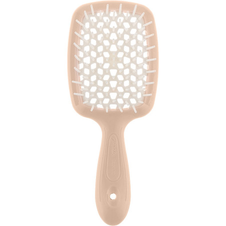 Щітка для волосся JANEKE SUPERBRUSH SMALL бежева — прискорення сушіння, масаж шкіри голови, термозахист — вигляд товару