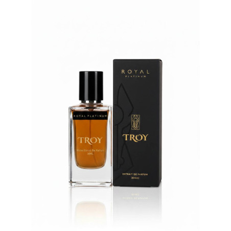 Парфуми Royal Platinum Troy Niche Extrait De Parfum 30ml — східний гурманський аромат, стиль Noble & Powerful, екстремальна