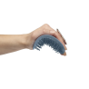 MANTA Pulse Brush Grey — термостійка до 80°C, антистатична, для всіх типів волосся — аплікація