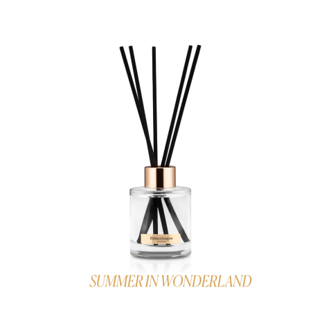 Дифузор Bibliotheque Summer in Wonderland 140ml — соковиті фрукти, квіткове серце, сонячний настрій, для вітальні та передпокою