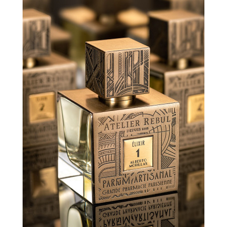 Парфуми Atelier Rebul Parfum Artisanal Elixir 1 Alberto Morillas Extrait De Parfum 100ml — з ніжними нотами білого чаю, з базою