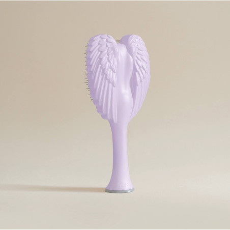 Щітка для волосся Tangle Angel Re:Born Lilac — дбайливе розплутування, антистатичний стержень, термостійкість до 120°C —