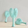 Щітка для волосся Tangle Angel 2.0 Soft Touch Mint Green — пастельно-зелений / сірий, гнучкі хвилясті щетинки, антистатичний