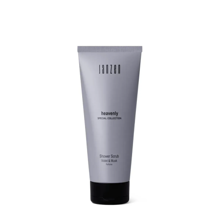 Гель-скраб для душу JANZEN Heavenly Shower Scrub 200 ml — для м'якої ексфоліації шкіри, зволоження та надання сяйва, аромат