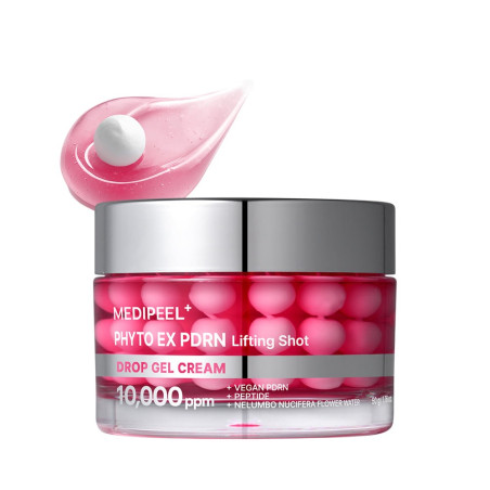 Гель-крем капсульний Medi-Peel Phyto EX PDRN Lifting Shot Drop Gel Cream з PDRN, пептидами та вітамінами 50 г — для