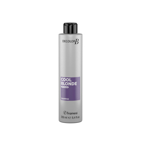 Framesi Decolor B Cool Blonde Shampoo 250 мл — олія бурачника, гідроліз пивних дріжджів, нейтралізація жовтизни на блонді —