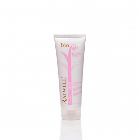 Кондиціонер розгладжуючий Raywell Bio Boma Conditioner з оліями макадамії, жожоба, мигдалю та вітаміном Е 250 мл — ефект