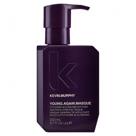 Маска для зміцнення волосся Kevin Murphy Young.Again.Masque 200 мл — 20 амінокислот, екстракт безсмертника, орхідея,