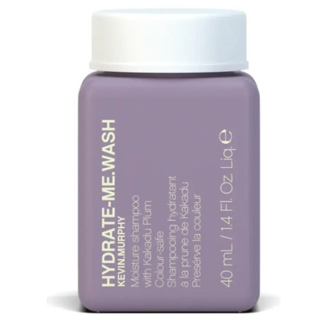 Шампунь для зволоження волосся Kevin Murphy Hydrate-Me.Wash 40 мл — для сухого та зневодненого волосся, з вітамінами А, С,
