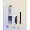 Ультрачорна водостійка туш з глянцевим ефектом Farmstay Diamond Shine Impact Mascara 12 g — для лялькового та лисячого погляду,