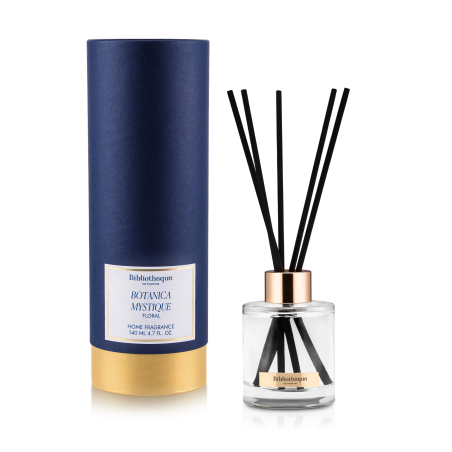 Дифузор Bibliotheque Botanica Mystique 140ml — деревно-пудровий аромат, стиль Dark Academia, інтелектуальне звучання — вигляд