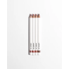 Набір з 4-х високопігментованих олівців для губ Unico Lip Pencil Kit — пептиди, кокосовий емолент, 4 відтінки: Idol, Rose,