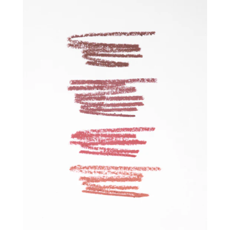Набір з 4-х високопігментованих олівців для губ Unico Lip Pencil Kit — висока концентрація пігменту, шовковиста матова