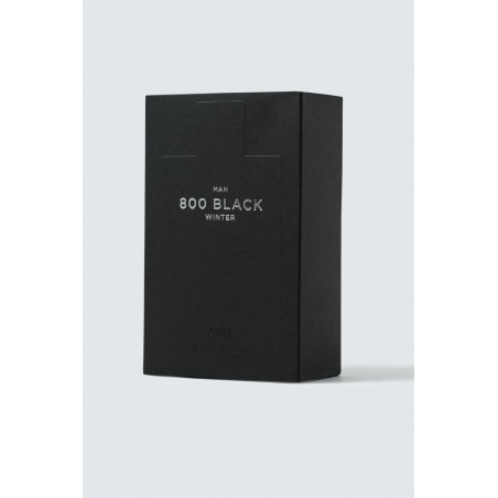 ZARA 800 Black Winter Man 90ml — густий, обволікаючий та насичений аромат, з відчуттям затишку та впевненості — вигляд товару