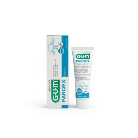 Зубна паста GUM Paroex Maintenance 0.06% 75ml — хлоргексидин, вітамін Е, алое вера, протизапальна дія, антисептичний контроль —