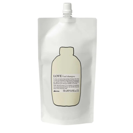 Шампунь Davines LOVE curl Shampoo 500ml — підсилення завитка, екстракт мигдалю, протеїни, вітаміни B та E, контроль пухнастості