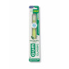 Зубна щітка GUM Classic Bio-Based Handle Medium — середня щетина, біопластикова ручка, глибоке очищення міжзубних зон,