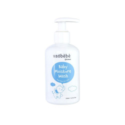 Гель для купання USOLAB Usobebe Baby Moisture Wash 200 мл — з гліцерином, пантенолом та екстрактами центели, для чутливої шкіри