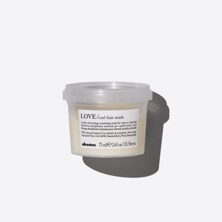 Маска Davines LOVE curl Hair Mask 75 мл — для кучерявого волосся, з екстрактом мигдалю та протеїнами, живлення, підсилення
