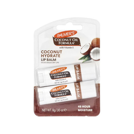 Palmer's Coconut Oil Formula Lip Balm бальзам 8г — вітамін Е, какао, кокос, макадамія, мигдаль, олія ши, для сухих губ — вигляд