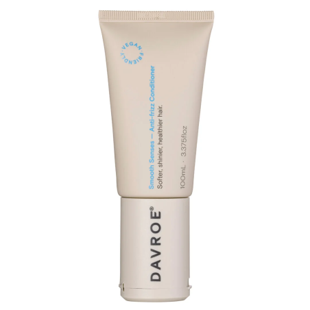 Кондиціонер Davroe Smooth Senses Anti-frizz Conditioner 100ml — захист нарощеного волосся, рослинна основа, підходить для