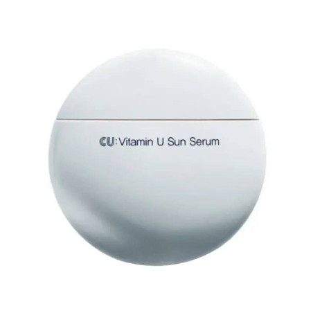 Сонцезахисна сироватка CU SKIN Vitamin U Sun Serum SPF 50+ PA++++ 50g — вітамін U, вітамін B12, пептиди, для всіх типів шкіри —