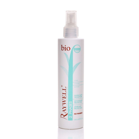 Двохфазний відновлювальний спрей Raywell B.IO 2 Phases Detangling Protector 250ml — для неслухняного, пористого волосся,
