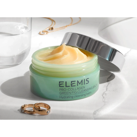 Бальзам для вмивання ELEMIS Pro-Collagen Green Fig 100g — делікатне зняття макіяжу, з ароматом зеленого інжиру — текстура