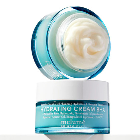 Зволожувальний крем Melume Hydrating Cream 8HA — інтелектуальна система відновлення на восьми рівнях епідермісу, легка текстура