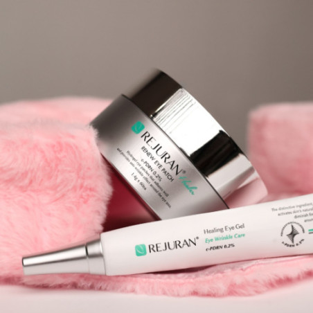 Косметичний набір REJURAN Glow Eye Set — відновлювальний гель стимулює вироблення колагену, розгладжує зморшки, зменшує