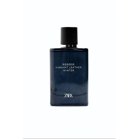 ZARA Bogoss Vibrant Leather Winter 100ml — деревно-фруктовий аромат, стійкість 7-8 годин, зимовий варіант — упаковка