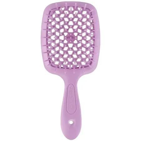 Щітка для волосся JANEKE SUPERBRUSH SMALL бузкова — італійська технологія, бджолині стільники, делікатне розчісування — фото 1