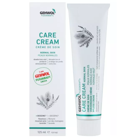 Бальзам зелений Gehwol Fusskraft Green Care Cream 75 мл — дезодорувальний ефект, антисептичний захист, охолодження — вигляд