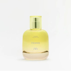 ZARA FEMME SUMMER 90 ml — квітковий східний аромат, свіжість цитрусів, для літнього сезону — упаковка