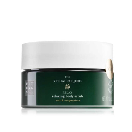 Живильний скраб для тіла Rituals The Ritual Of Jing Body Scrub 300g — сандалове дерево, лаванда, відлущування — упаковка