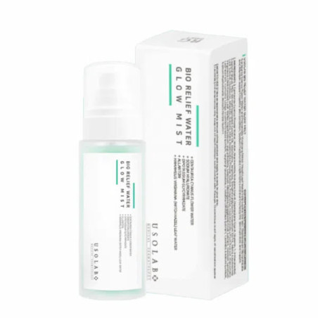 Тонер-спрей заспокійливий USOLAB Bio Relief Water Glow Mist 100 мл — миттєве зволоження, відновлення бар'єрних функцій — вигляд
