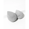 Екоспонж для макіяжу з пудрою кокосу сірий Unico Eco Sponge Soft With Coconut Powder — універсальність, ергономічна форма, для