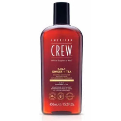 Засіб по догляду за волоссям та тілом 3 в 1 American Crew 3 In 1 Energizing Ginger + Tea 450ml — шампунь, кондиціонер і гель